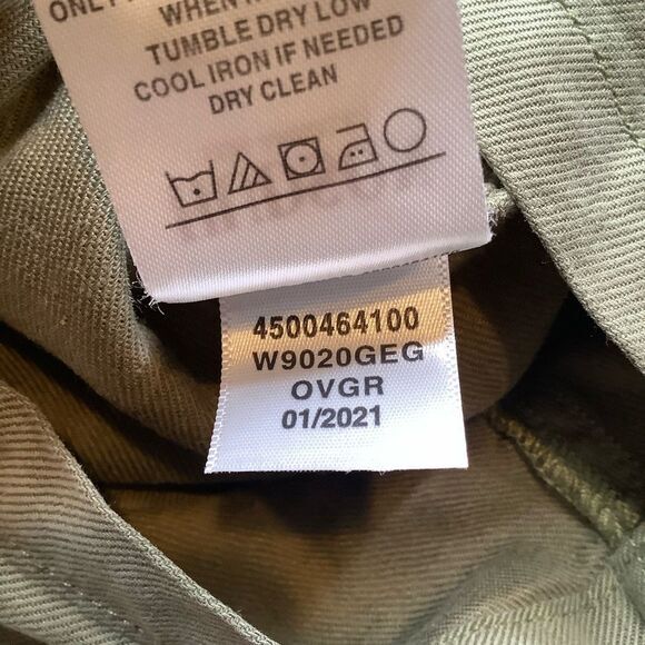 Hudson Jeans Utility Jumpsuit Olive Green Large - Picture 9 of 11